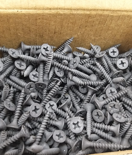 BLACK SCREW - [Size: 1"]
