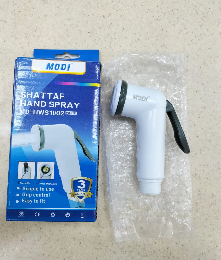 SHATTAF HAND SPRAY - [Model: MD-HWS1002] - [Color: WHITE]